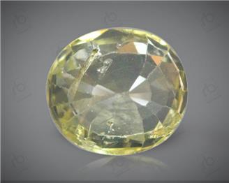 Natural Yellow Sapphire Certified  2.32CTS-21204